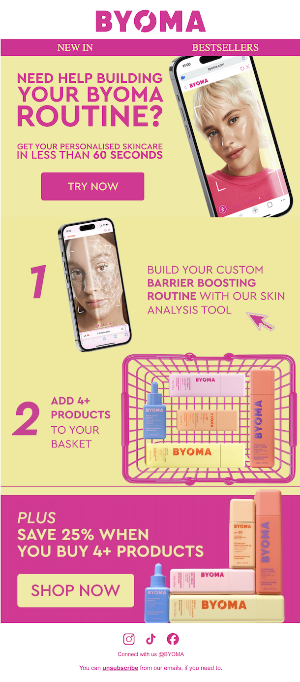 Byoma email J+3 : re-promotion du diagnostic