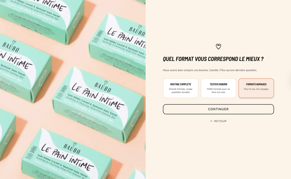 Exemple de diagnostic beauté Ask-it